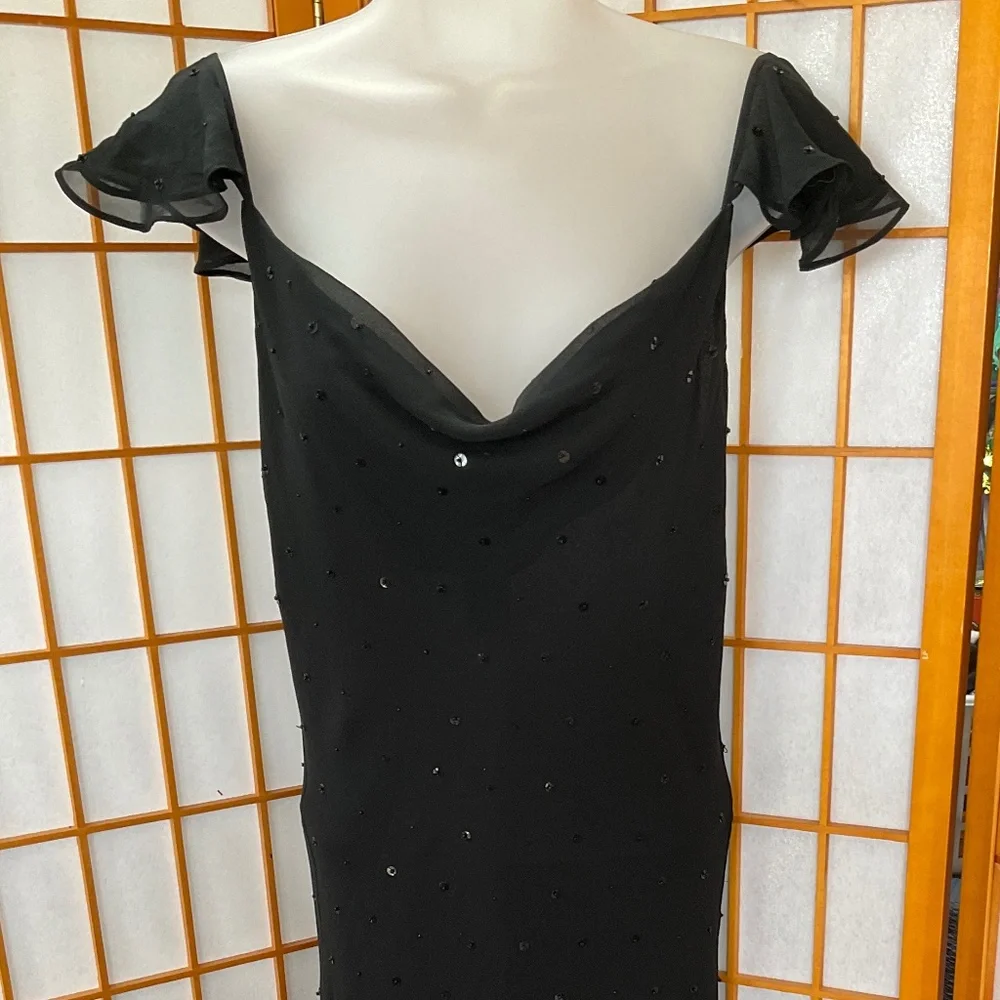 Simply stunning Y2K special event sequined LBD - Picture 4 of 14